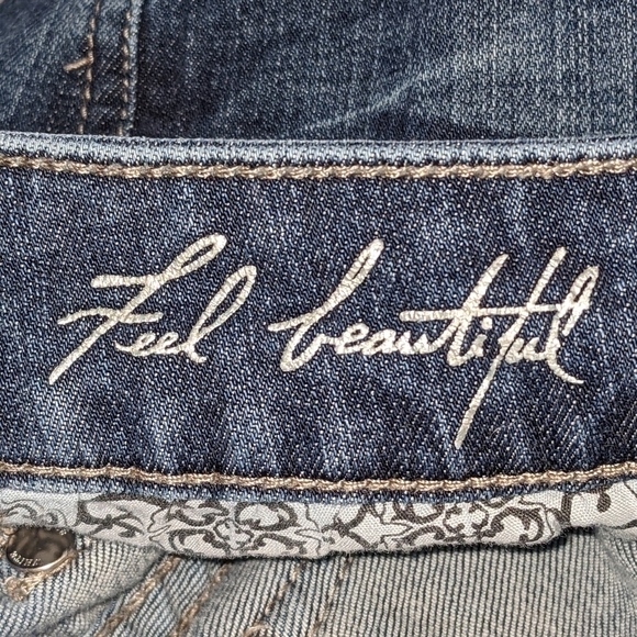 WHBM Blanc Boot Leg Jeans Sz 0 Regular - Picture 8 of 11